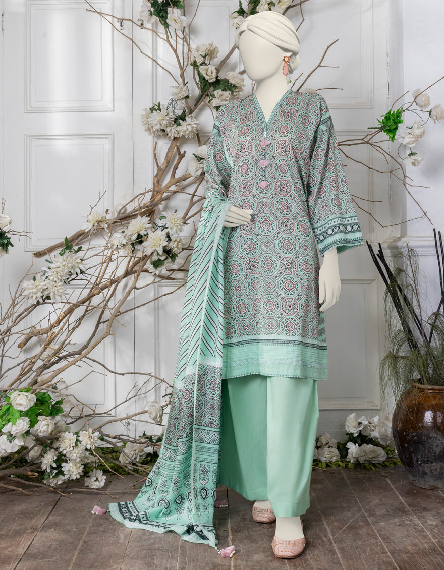 Liminal Multi Unstitched Suit - J. Junaid Jamshed