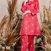 Liminal Pink Kurti - J. Junaid Jamshed
