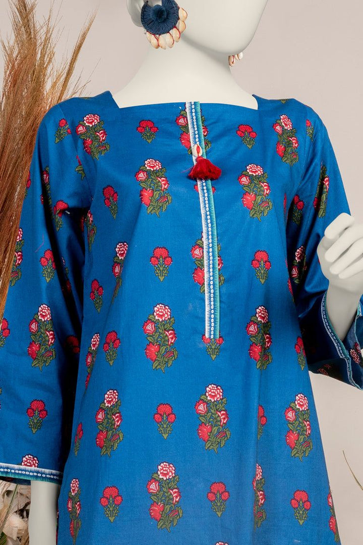 Liminal Blue Kurti - J. Junaid Jamshed