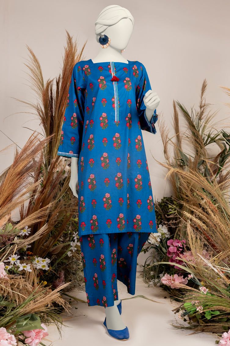 Liminal Blue Kurti - J. Junaid Jamshed