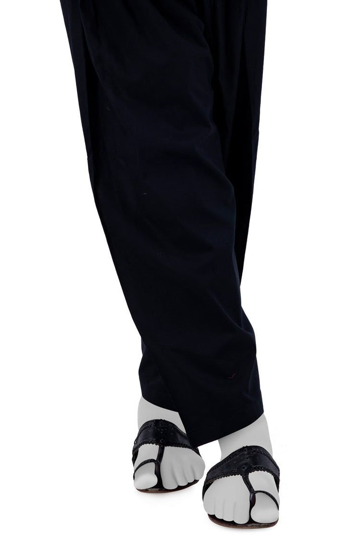 Lawn Black Trouser - J. Junaid Jamshed