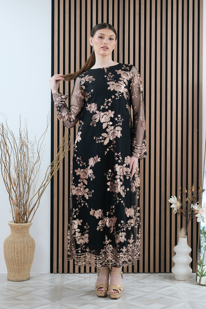 Aurielle Sequin Dress