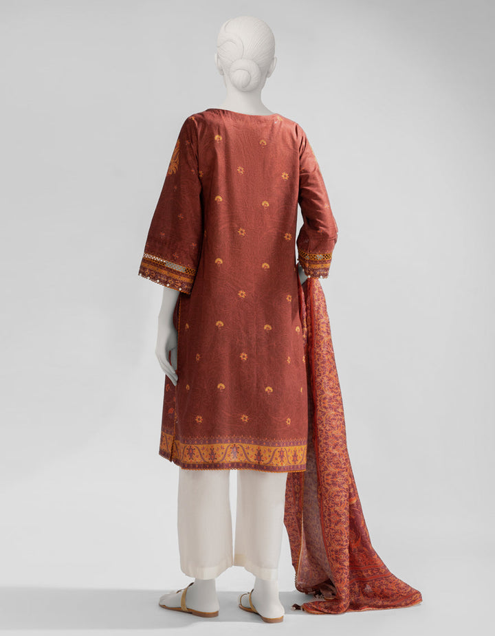 Liminal Multicolor Unstitched Suit - J. Junaid Jamshed