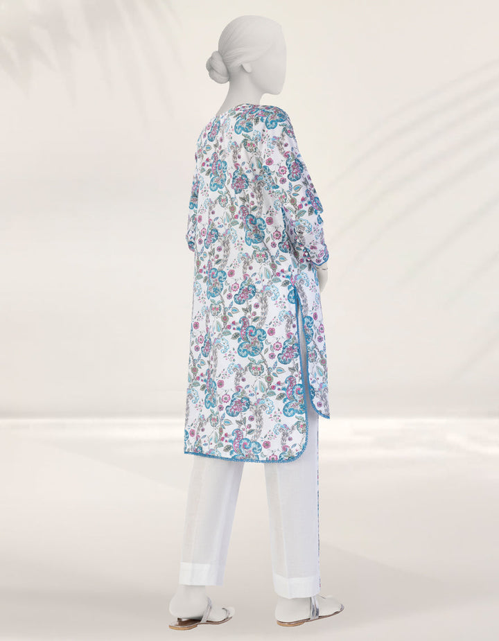 Liminal White Unstitched Suit - J. Junaid Jamshed