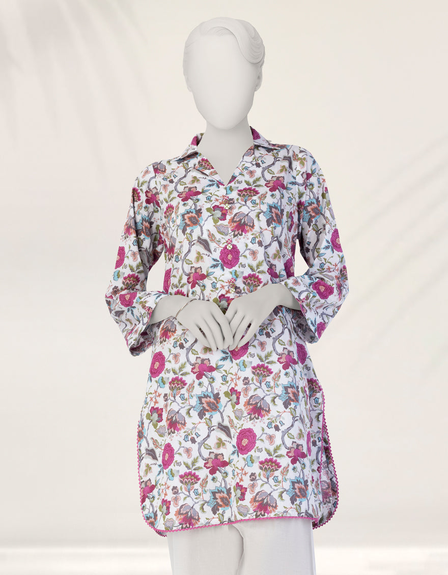 Liminal White Unstitched Suit - J. Junaid Jamshed