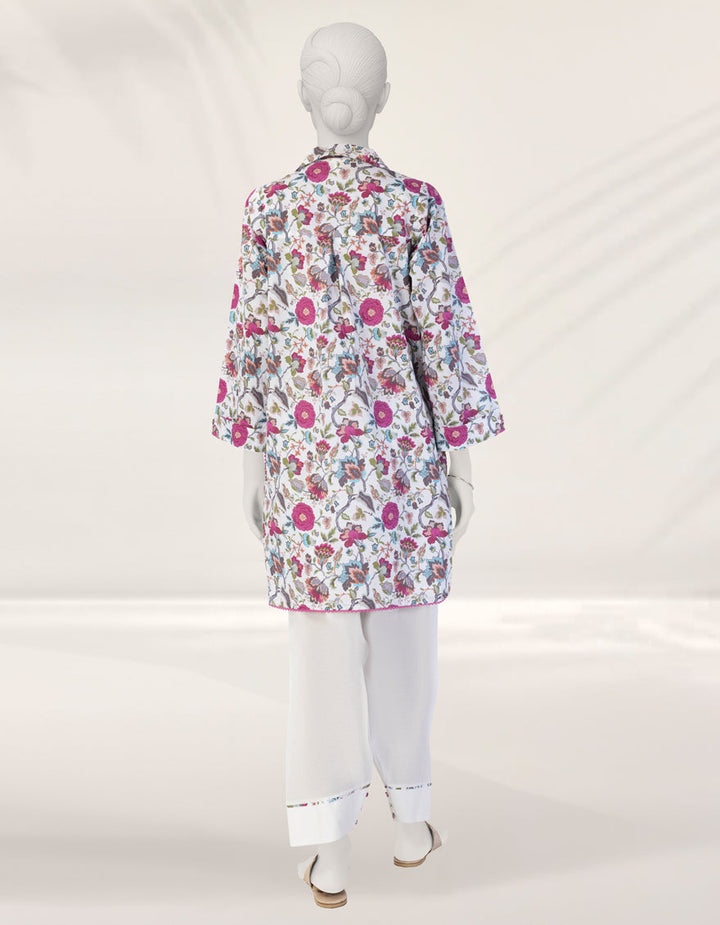 Liminal White Unstitched Suit - J. Junaid Jamshed