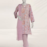 Liminal Pink Stitched Suit - J. Junaid Jamshed