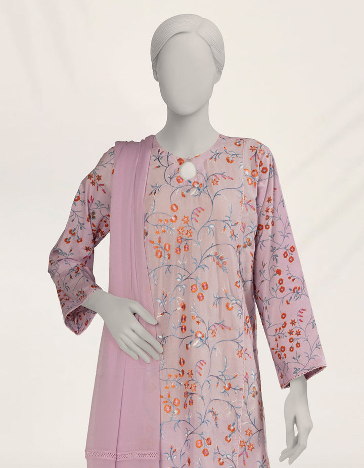 Liminal Pink Stitched Suit - J. Junaid Jamshed