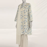 Liminal White Stitched Suit - J. Junaid Jamshed