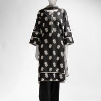 Lawn Multicolor Unstitched Suit - J. Junaid Jamshed