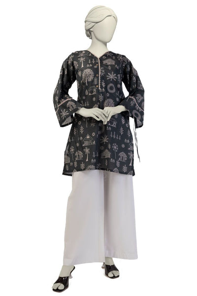 Lawn Black Kurti- J. Junaid Jamshed