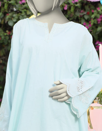 Lawn Green Kurti - J. Junaid Jamshed