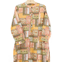 Lawn Multicolor Kurti - J. Junaid Jamshed