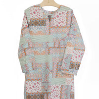 Lawn Multicolor Kurti - J. Junaid Jamshed