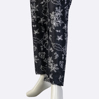 Lawn Black Trouser - J. Junaid Jamshed