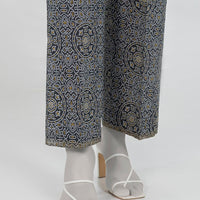 Lawn Black Trouser - J. Junaid Jamshed