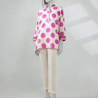 Lawn Off White Kurti - J. Junaid Jamshed