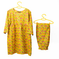 Lawn Yellow Stitched Suit - J. Junaid Jamshed