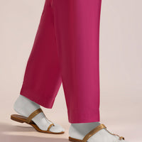 Lawn Pink Trouser - J. Junaid Jamshed