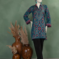 Lawn Multicolor Unstitched Shirt - J. Junaid Jamshed