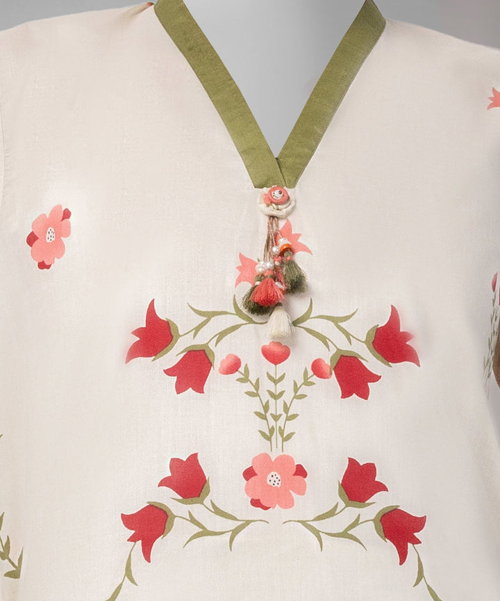 Liminal Off White Unstitched Suit - J. Junaid Jamshed