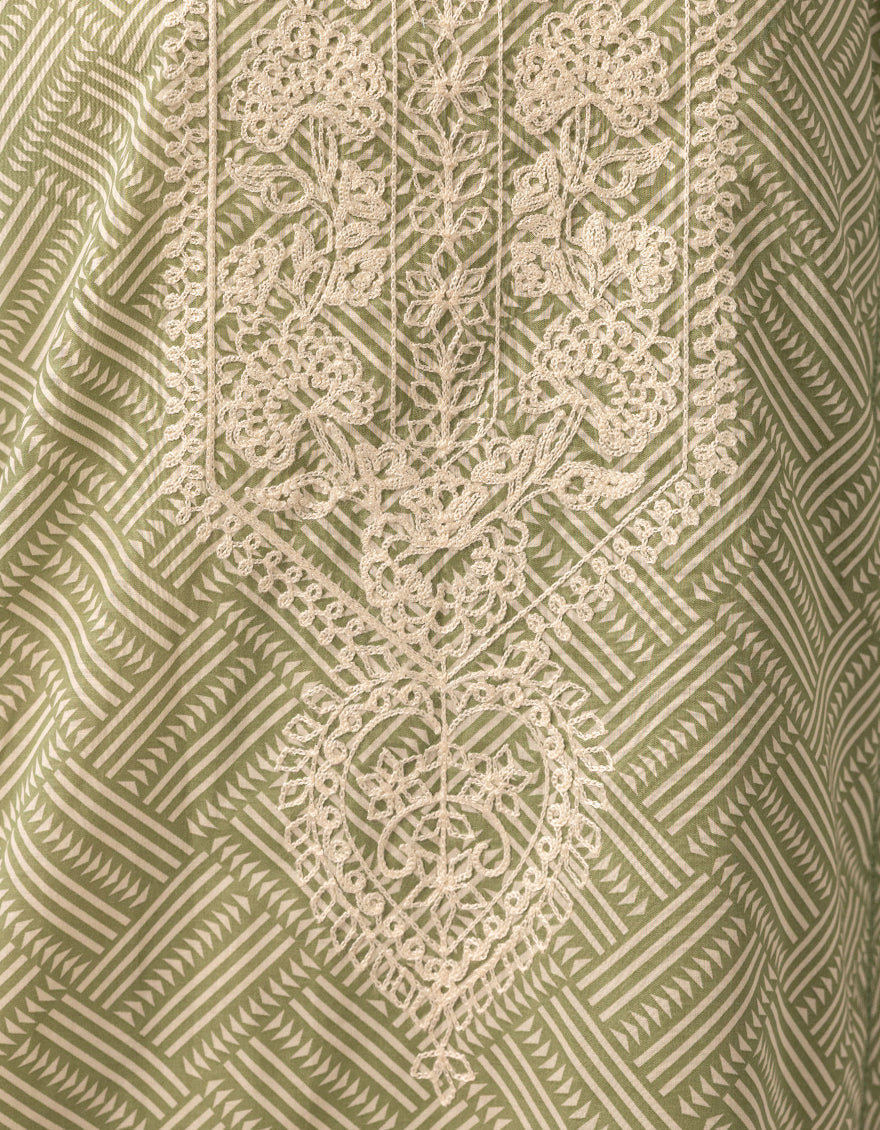 Lawn Multicolor Unstitched Suit - J. Junaid Jamshed