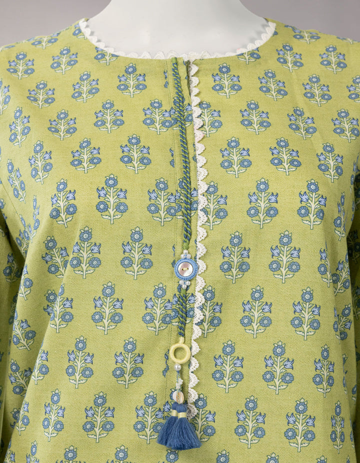 Lawn Multicolor Unstitched Suit - J. Junaid Jamshed