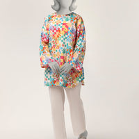 Lawn Multicolor Kurti - J. Junaid Jamshed