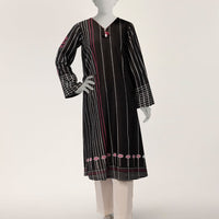 Lawn Black Kurti - J. Junaid Jamshed