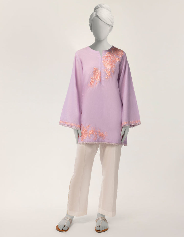 Lawn Lilac Kurti - J. Junaid Jamshed