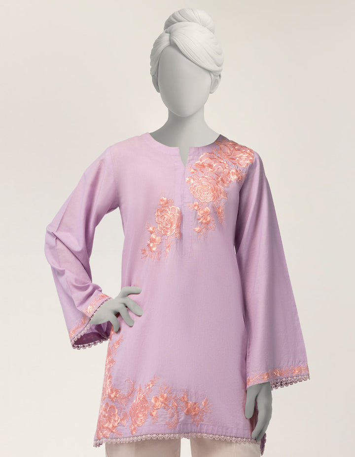 Lawn Lilac Kurti - J. Junaid Jamshed