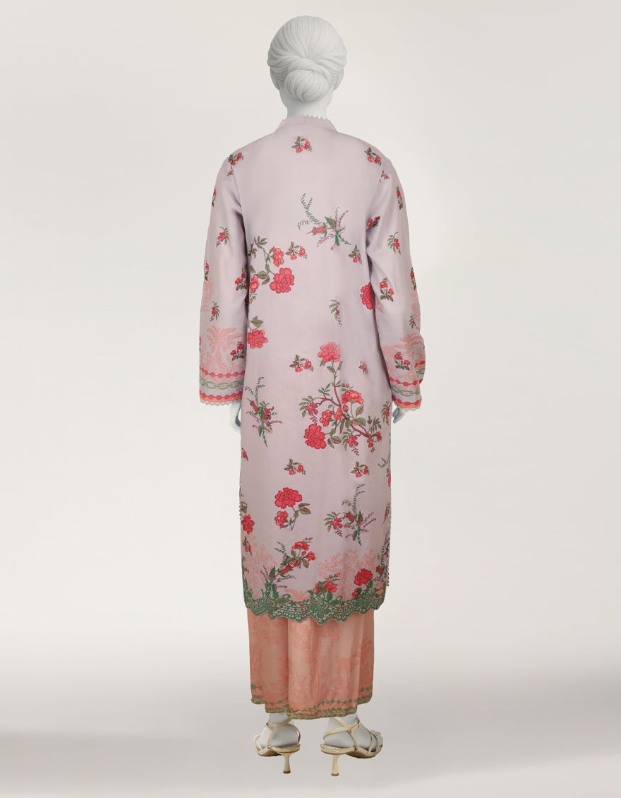 Lawn Lilac Stitched Suit - J. Junaid Jamshed