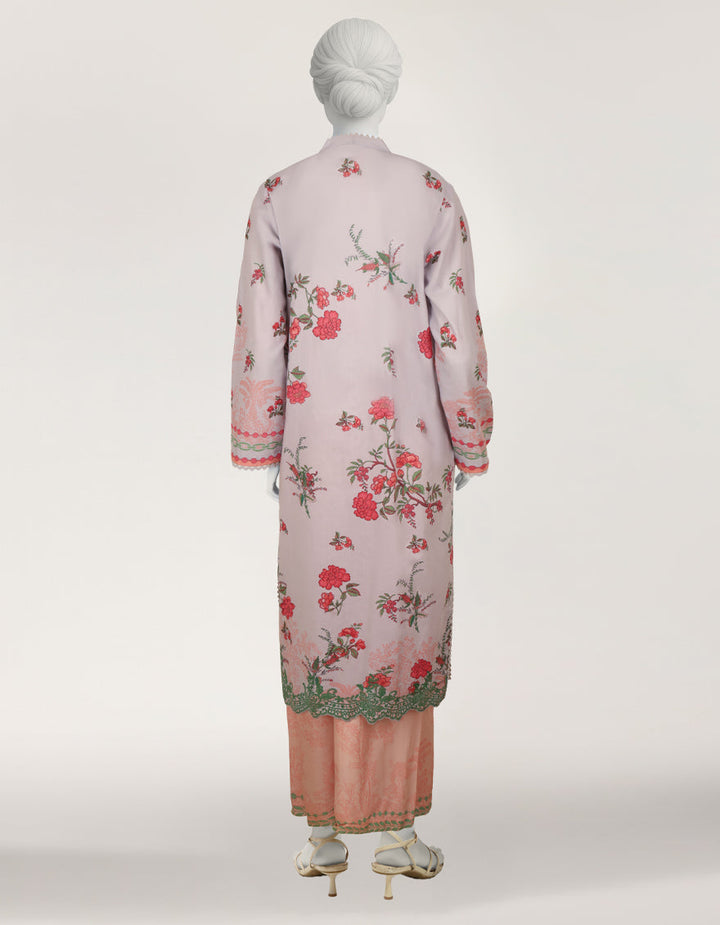 Lawn Lilac Stitched Suit - J. Junaid Jamshed