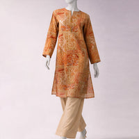 Lawn Multicolor Unstitched Suit - J. Junaid Jamshed