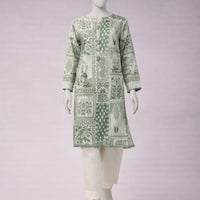 Lawn Multicolor Unstitched Suit - J. Junaid Jamshed