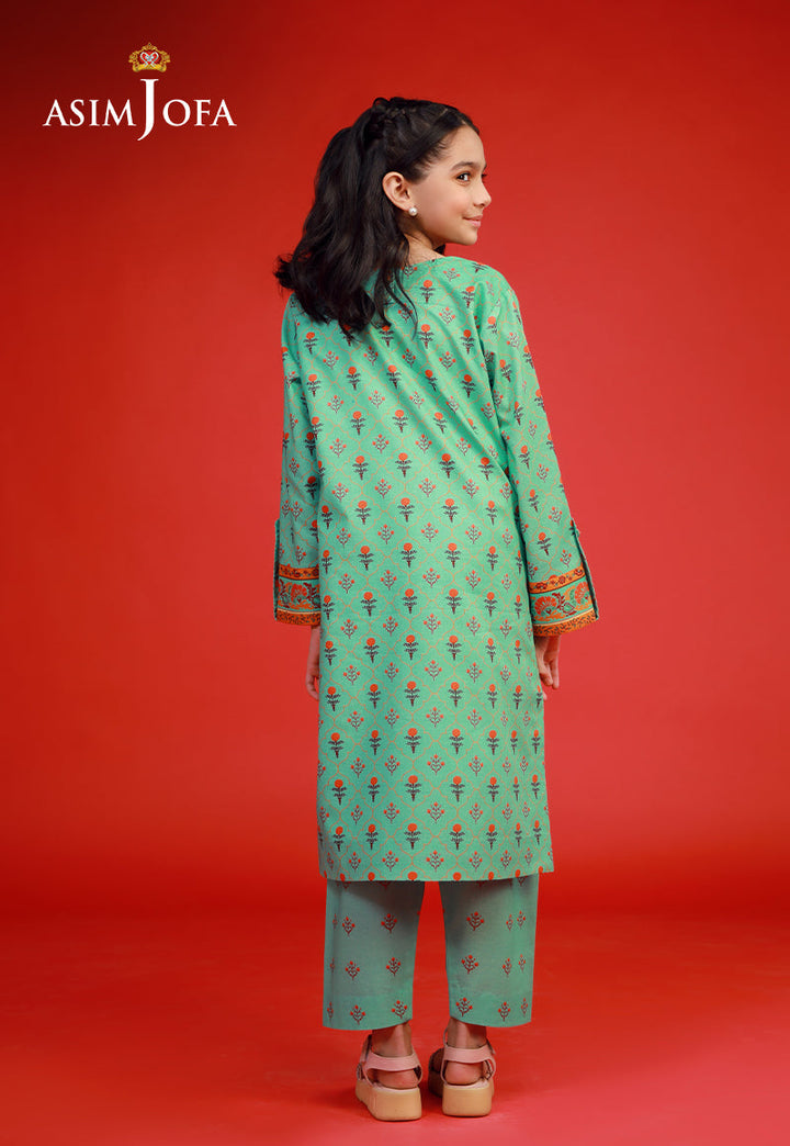 Cambric Pista Stitched Suit - Asim Jofa