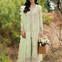 Meline - Qalamkar Qlinekari Lawn Stitched