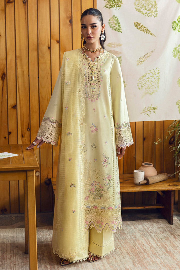 Keva - Qalamkar Qlinekari Lawn Stitched