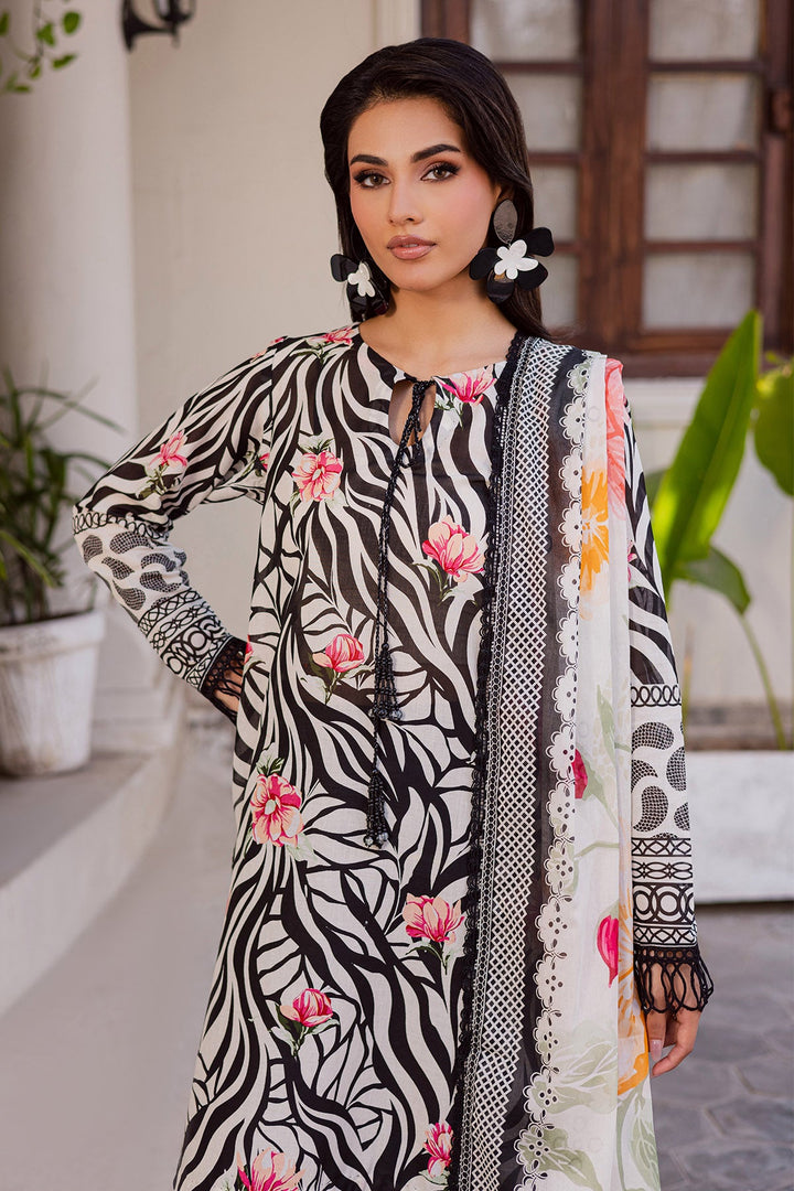 Design 8 - Nureh Rania Print Stitched