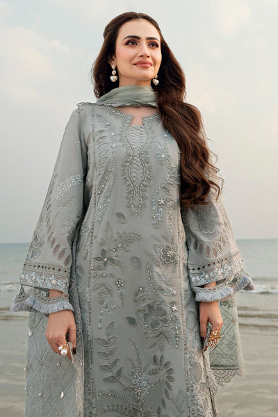 Design 2 - Nureh Khuwab Embroidered Stitched Collection