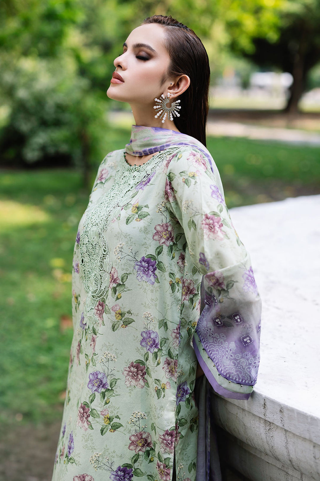 Design 8 - Nureh Daily Delight Lawn Stitched