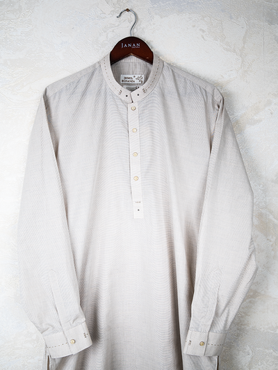 Light Brown Kurta Shalwar - Bonanza