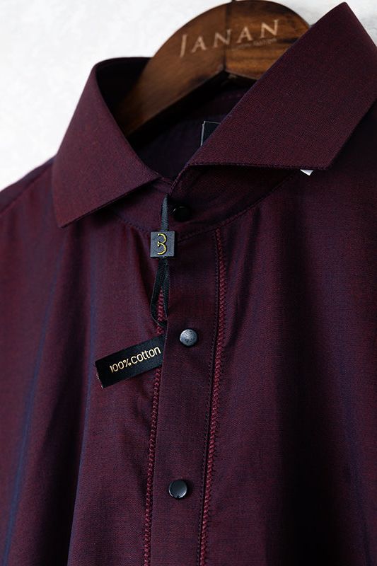 Cotton Deep Burgundy Kurta Trouser - Cast & Crew