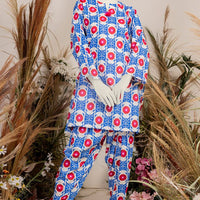 Liminal Blue Kurti - J. Junaid Jamshed