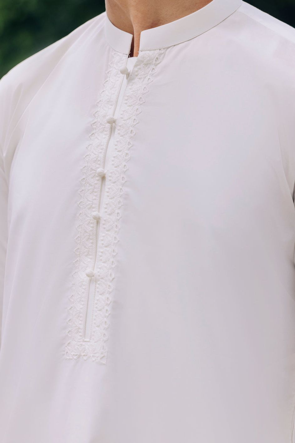 Cotton Off White Kurta Trouser - Almirah