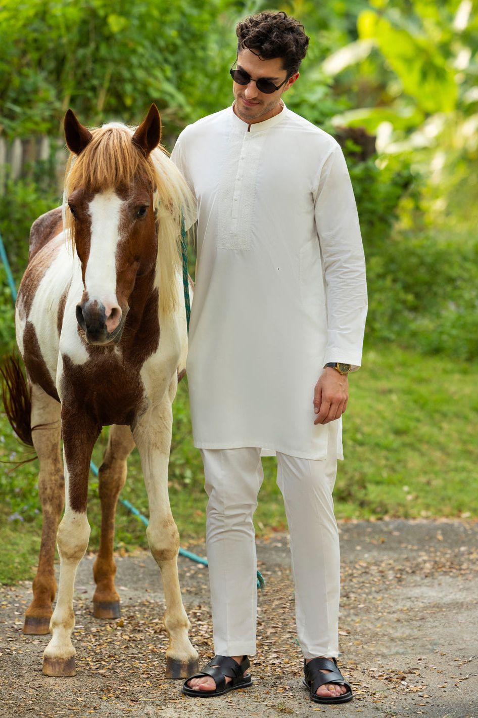 Cotton Off White Kurta Trouser - Almirah