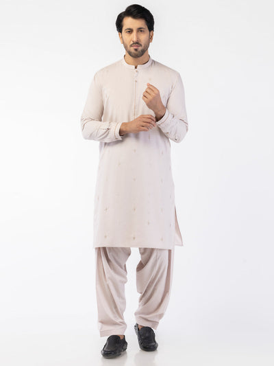 Blended Tea Pink Shalwar Kameez - Almirah