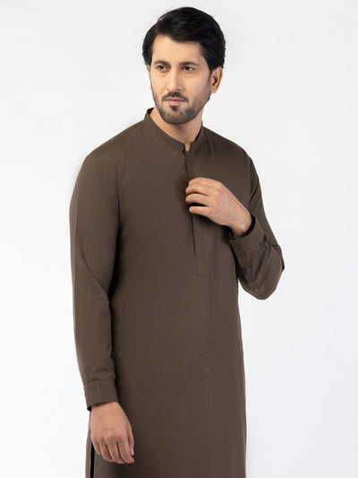 Blended Brown Shalwar Kameez - Almirah