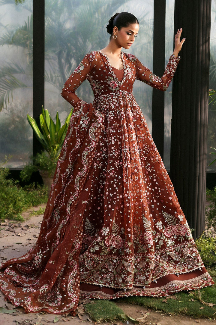 Shale - Afrozeh La Fuchsia Stitched