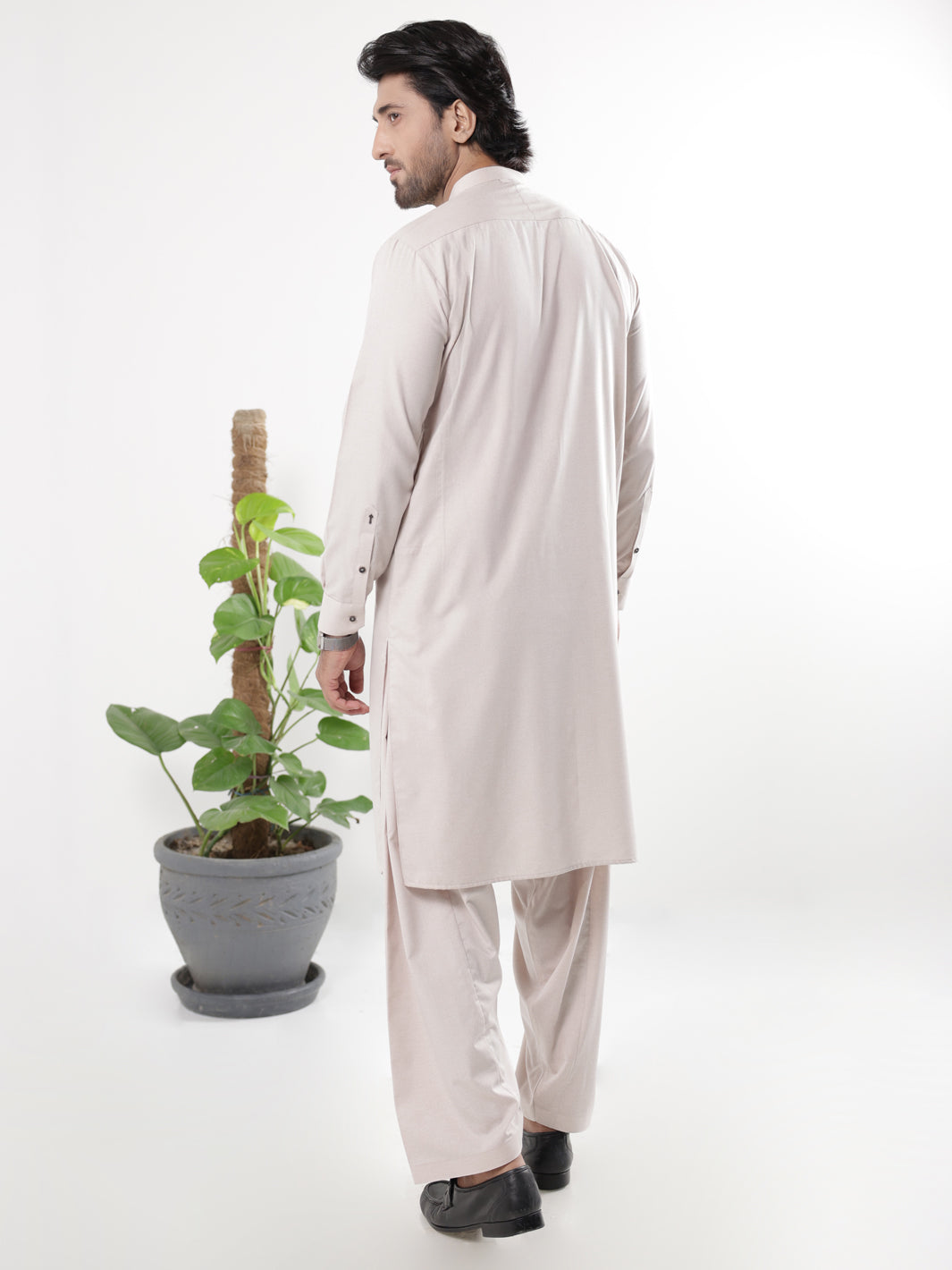 Blended Tea Pink Shalwar Kameez - Almirah